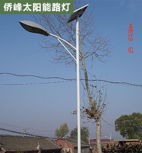 重庆太阳能道路路灯杆案列
